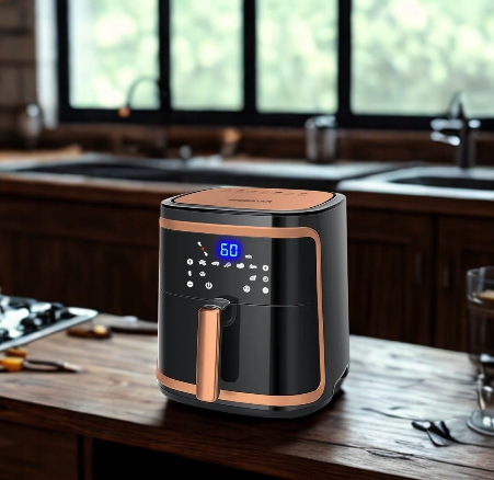 FRYTKOWNICA BEZTŁUSZCZOWA XXL AIR FRYER 7 L FRYTOWNICA 1900W LCD KOSZ