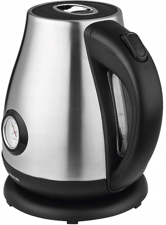 Czajnik elektryczny STAL NIERDZEWNA 1,7L 2000W TERMOMETR PODSTAWA 360°