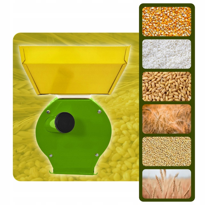 MŁYN DO ZBOŻA / KRUSZARKA 3.9 kW – 4 SITA – DUŻY ZASOBNIK