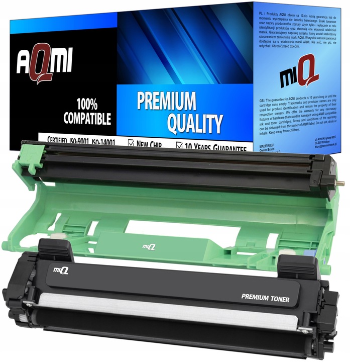 TONER TN-1030 XL + BĘBEN DO BROTHER HL-1110E DCP-1510E DCP-1512E DCP-1610WE