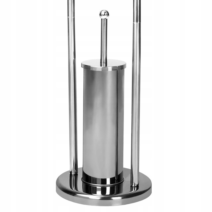 STOJAK NA PAPIER toaletowy + SZCZOTKA DO WC ZESTAW PRAKTYCZNY