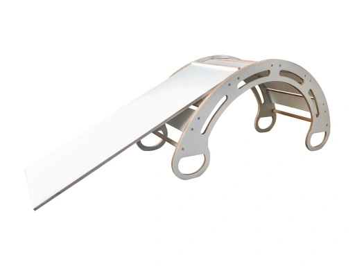 Bujak , bujaczek+zjeżdżalnia- Montessori MDF BIAŁY