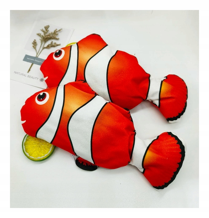 Elektryczna RYBA interaktywna Zabawka dla kota15