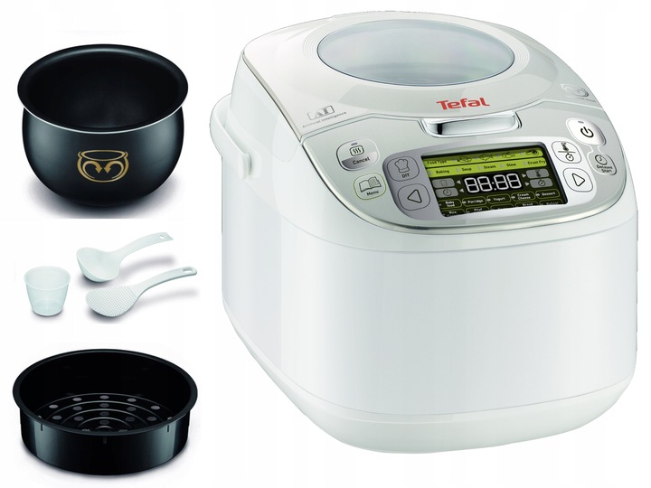 Multicooker Tefal Advanced 5L garnek elektryczny 45w1 biały RK8121