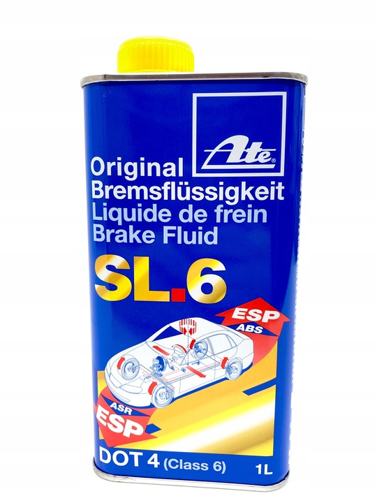 ATE SL6 ABS ESP 1L płyn hamulcowy DOT 4