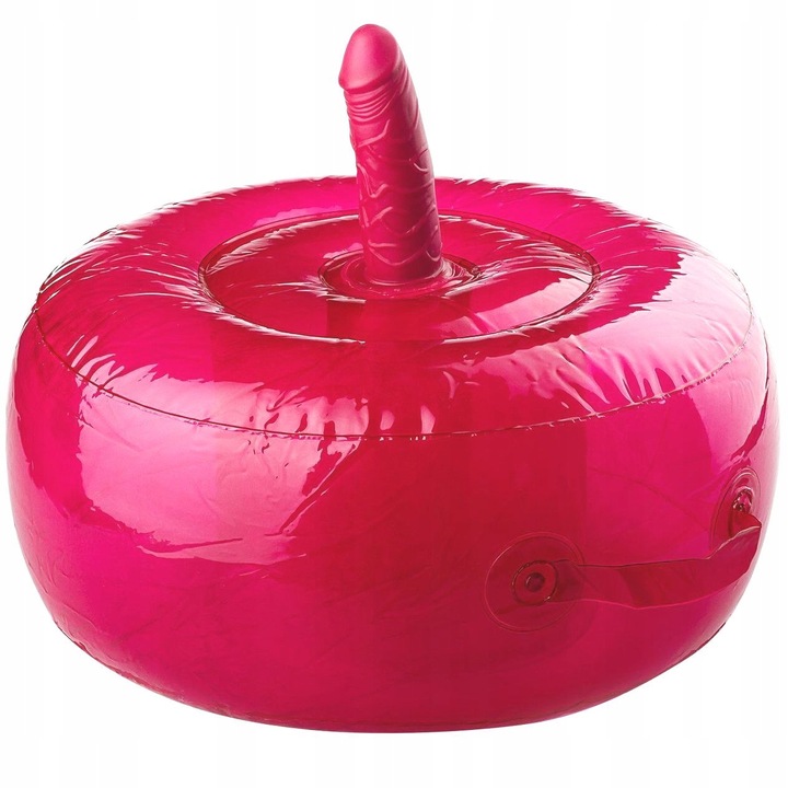 SEX GADŻET DMUCHANA PUFA Z DILDO penisem DO ORGAZMÓW ŚREDNICA 45cm