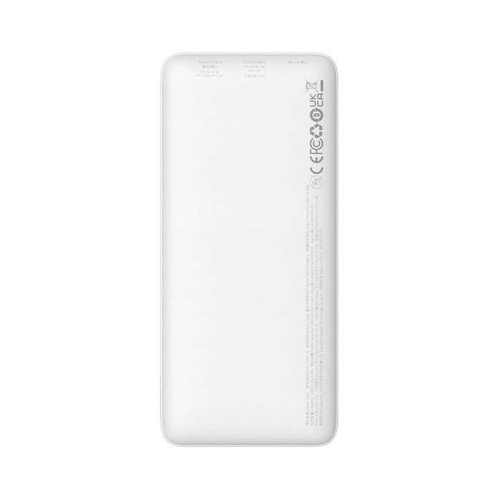 Powerbank Baseus Airpow 20W 10000mAh z kablem Baseus Simple Series USB-A -