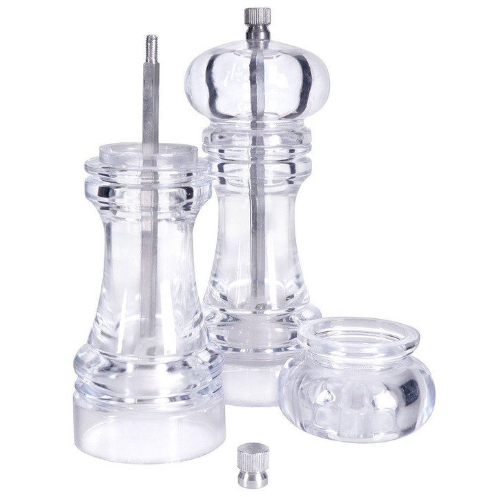 2x Młynek PIEPRZU SOLI mielenia przypraw młynki zestaw młynków przyprawnik