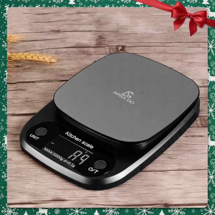 WAGA KUCHENNA ELEKTRONICZNA 5000g 0,1g WYŚWIETLACZ LCD PRECYZYJNA