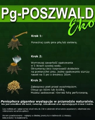 PG POSZWALD 0,6 EKO GRZYBNIA DO ROZKŁADU PNI DRZEW