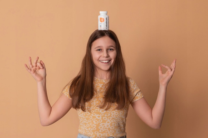 COLOSTRUM JUNIOR +PROBIOTYK IMMUNO FIRST AID 165mg