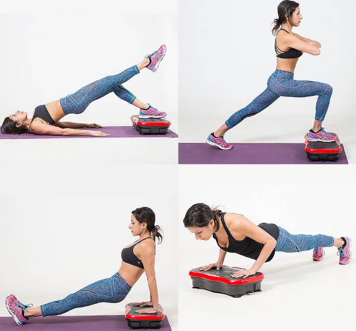 PLATFORMA WIBRACYJNA WIBRUJĄCA TRENINGOWA MASAŻER CAŁEGO CIAŁA VIBRO SLIM