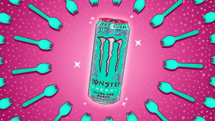 Napój Monster Monster Ultra Vice Guava 473ml-Limitowany PRODUKCJA USA! HIT!