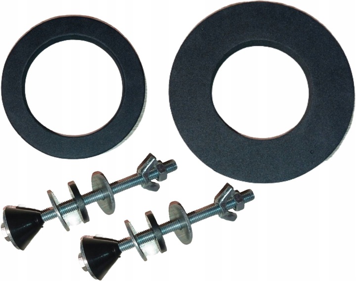 ZAWÓR SPUSTOWY WC SPŁUCZKI ZBIORNIKA+NAPEŁNIAJĄCY 1/2 3/8 +ZESTAW