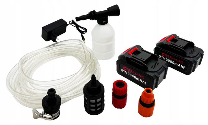 MYJKA CIŚNIENIOWA AKUMULATOROWA BEZPRZEWODOWA MOBILNA Z ZASYSANIEM