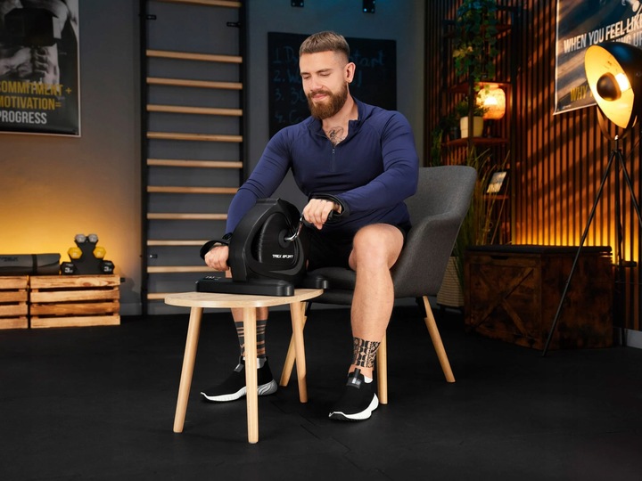 Rower stacjonarny mini rowerek treningowy do rąk i nóg rotor 2w1 Trex