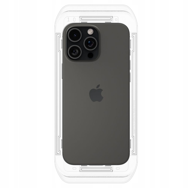 ZESTAW 2 SZT. SZKŁO HARTOWANE DO IPHONE 16 PRO SPIGEN EZ FIT Z APLIKATOREM
