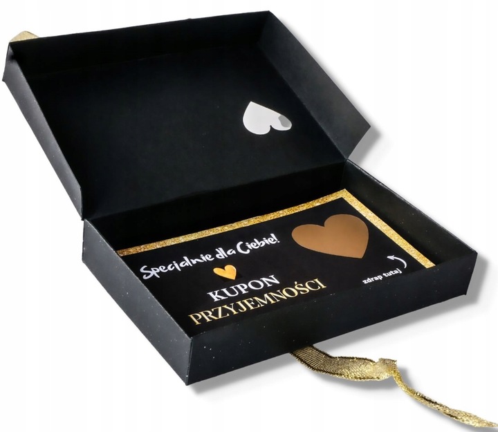 KUPONY PRZYJEMNOŚCI ZDRAPKI 12 sztuk DLA CHŁOPAKA DZIEWCZYNY WALENTYNKI