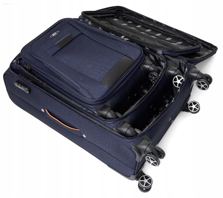 MAŁA WALIZKA PODRÓŻNA 4 KÓŁKACH TORBA L RGL