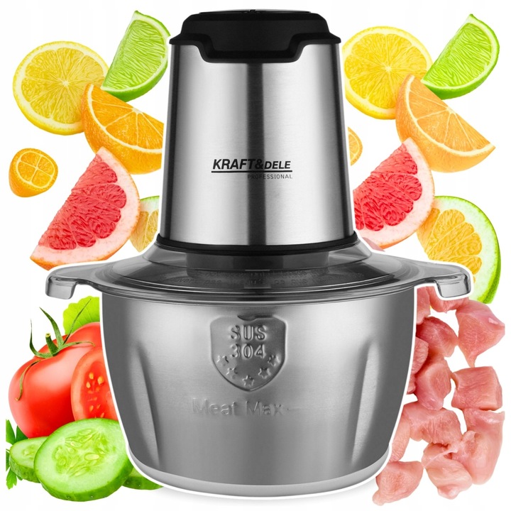 ROZDRABNIACZ SZATKOWNICA DO WARZYW ELEKTRYCZNY MIĘSA OWOCÓW MALAKSER