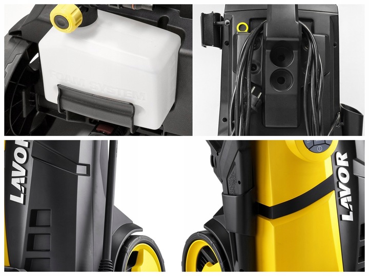 MYJKA CIŚNIENIOWA LVR4 180 BAR 2500W ZESTAW XL