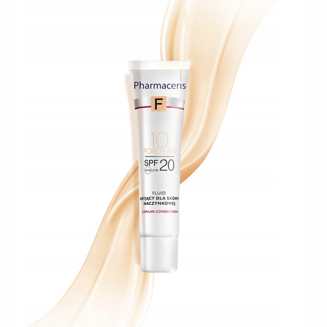 Pharmaceris F fluid naczynkowa 20 NUDE podkład do twarzy 30 ml