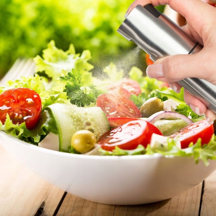 ROZPYLACZ do Oleju Oliwy SPRYSKIWACZ DOZOWNIK OCTU ATOMIZER STALOWY