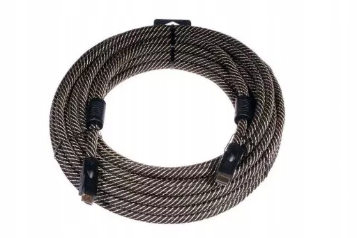KABEL PRZEWÓD MOCNY HDMI 2.0 4K 3D UHD 5m MIEDŹ PREMIUM 48 bit