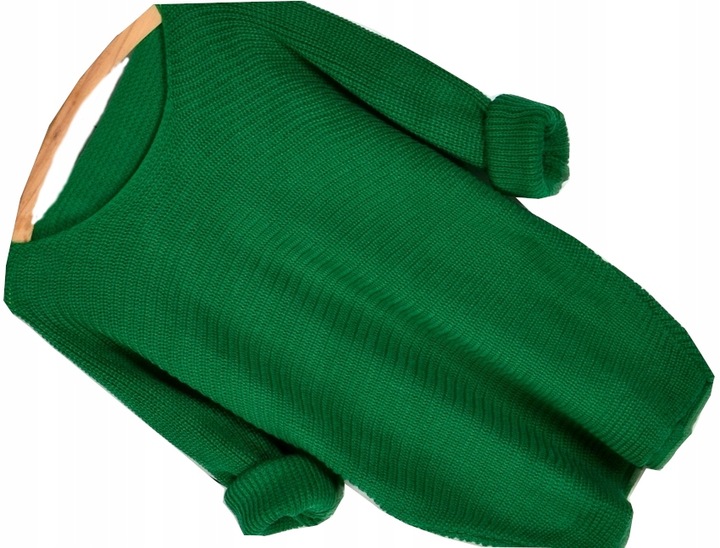 SWETER LUŹNY MIĘCIUTKI BLUZKA OVERSIZE MODNY SWETER 105