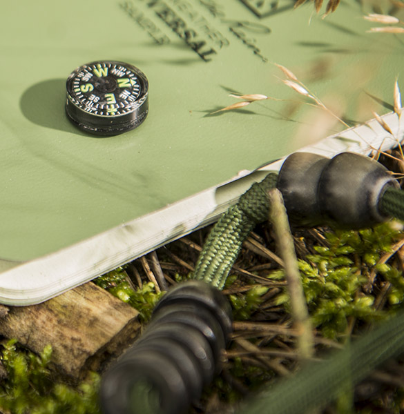 HELIKON Kompas Button Compass Small Czarny