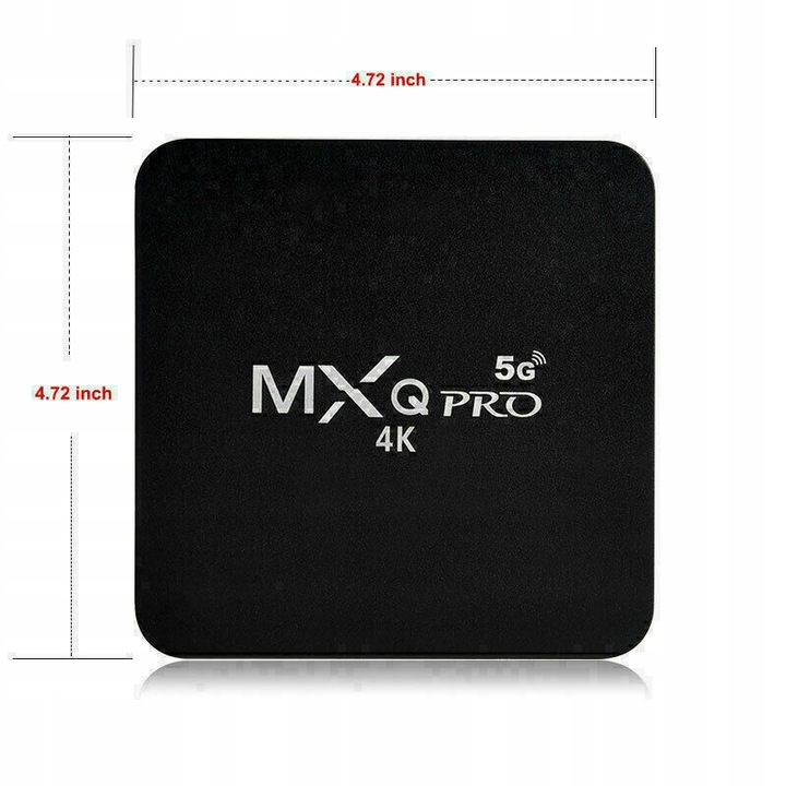 Smart TV BOX 16GB MXQ PRO 4K 2+16GB ANDROID 10.1 WiFi 5G