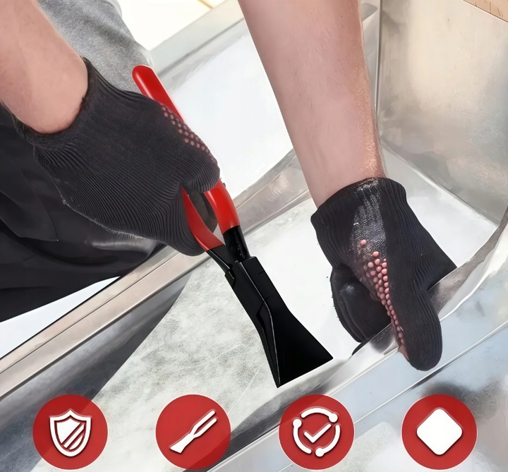 ZESTAW DEKARSKIE SZCZYPCE KLESZCZE GIĘCIA BLACH 275MM PROSTE ODGIĘTE 3