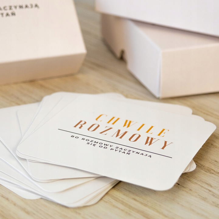 Chwile Rozmowy - Karty zdrapki z pytaniami dla Par, Zdrap Chwile Walentynki