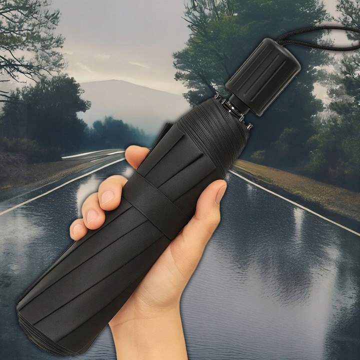 DUŻY PARASOL XXL SKŁADANY AUTOMAT PARASOLKA WODOODPORNA