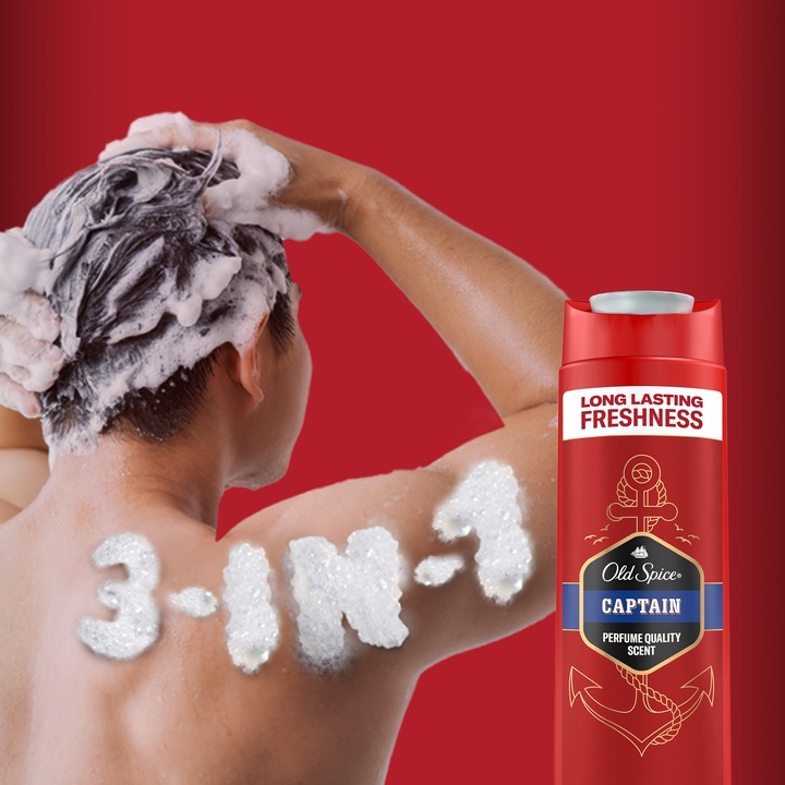 Old Spice Captain Żel pod prysznic 2w1 6x675 ml