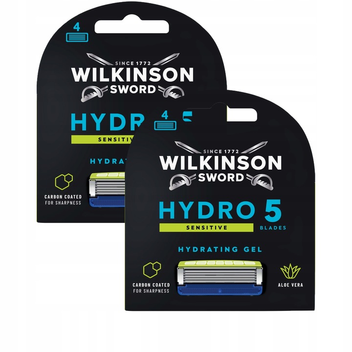 Wilkinson Hydro 5 Sensitive do golenia 4 wkłady x2