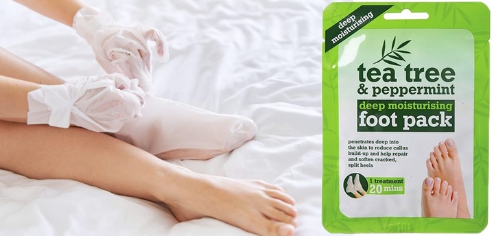 Skarpetki nawilżające do stóp na noc maska do na suche stopy pięty ZESTAW