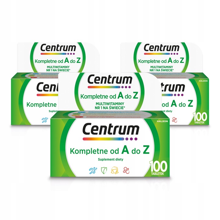 Multiwitamina Centrum od A do Z minerały witaminy Suplement diety 100 tab