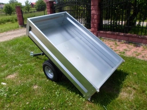 PRZYCZEPA PRZYCZEPKA Towarowa do quada ATV traktorka Wózek Stal-Met