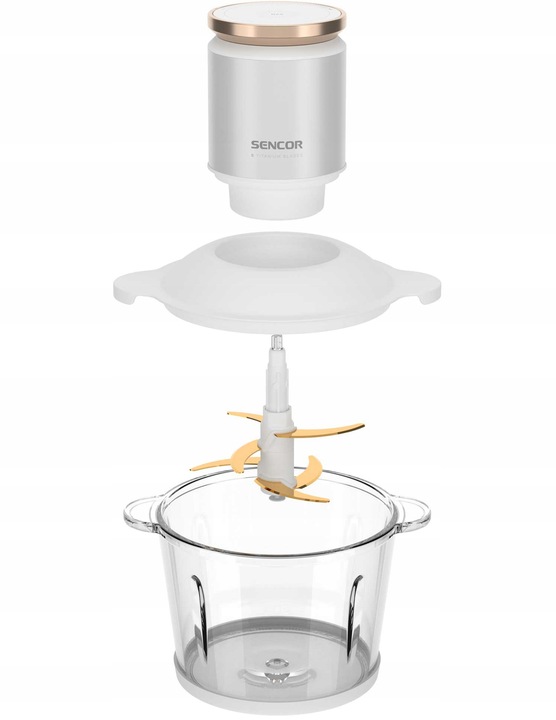 ELEKTRYCZNY ROZDRABNIACZ SIEKACZ DO WARZYW ŻYWNOŚCI SENCOR 2,7L 800W