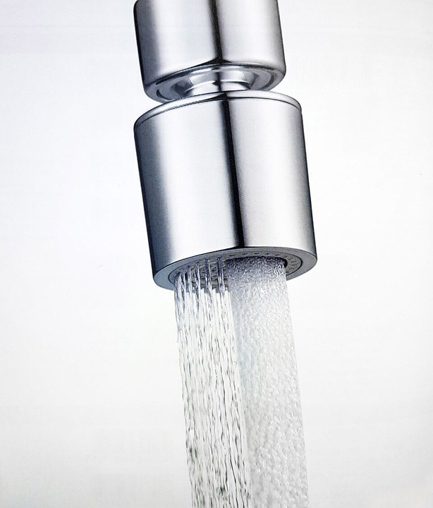 PERLATOR nie chlapiący Z PRZEDŁUŻKĄ NA KRAN I PRZEGUBEM M24/M22