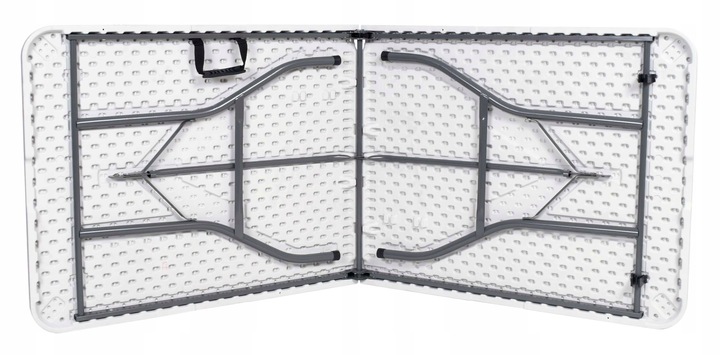 Stół skłądany kateringowy 74 x 180 x 73,5 cm biały