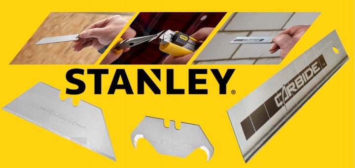 Ostrza do nozy Stanley 50 szt. 18mm 3-11-301