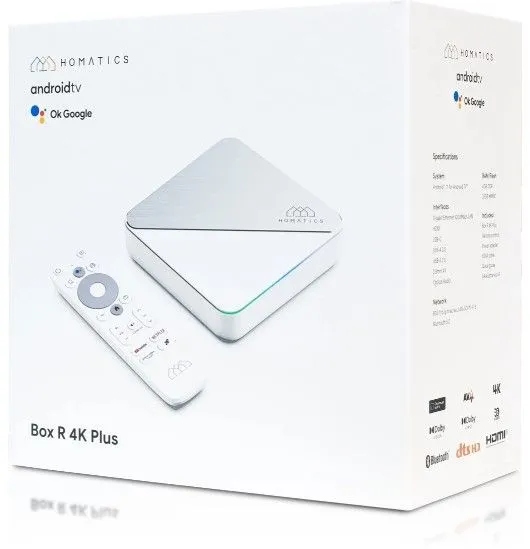 Odtwarzacz Android SMART TV Homatics Box R Plus 4K 4GB/32GB WiFi6