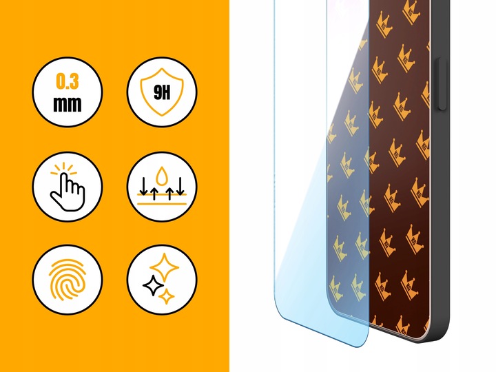 3-PAK Szkło Hartowane do Xiaomi Redmi Note 13 / 13 Pro 4G / 5G (9H, 2.5D)