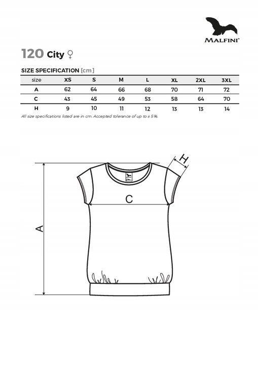 Koszulka bluzka damska luźna CITY czerwona XL