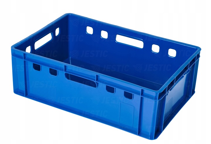 SKRZYNKA POJEMNIK EURO E2 NIEBIESKA NOWA MOCNA