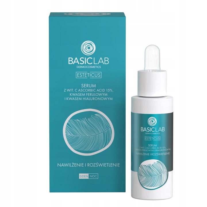 BasicLab Esteticus Serum Przeciwzmarszczkowe wit.C 15%