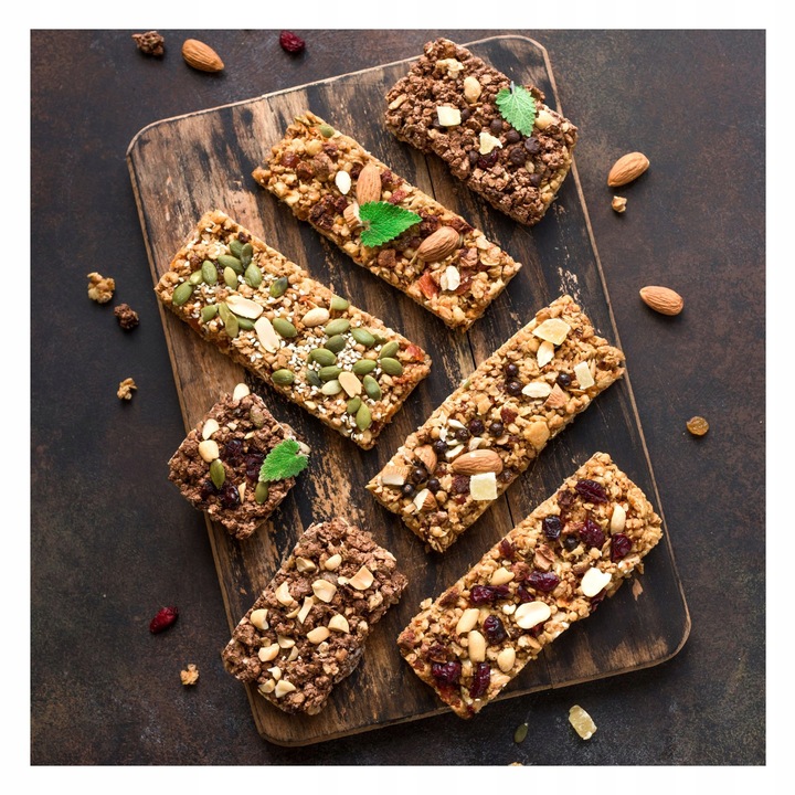 GRANOLA KLASYCZNA 1 KG BEZ OLEJU PALMOWEGO ZE SŁONECZNIKIEM I LNEM
