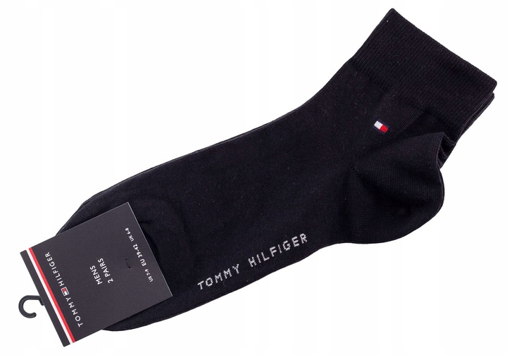 TOMMY HILFIGER SKARPETKI SKAPRETY STOPKI BAWEŁNIANE BAWEŁNA 2P. Roz: 39-42